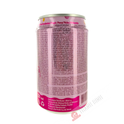 Bubble tea peach tea 320ml Taiwan