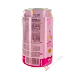 Thé bubble tea thé pêche 320ml Taiwan