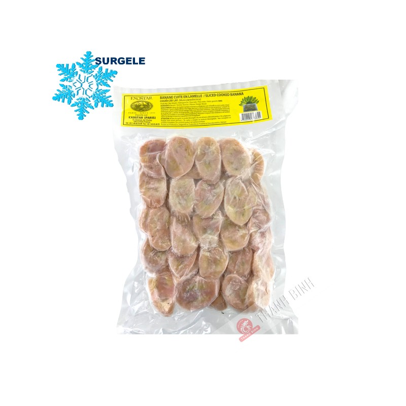 Banane cuite en lamelle EXOSTAR 100g Vietnam - SURGELES