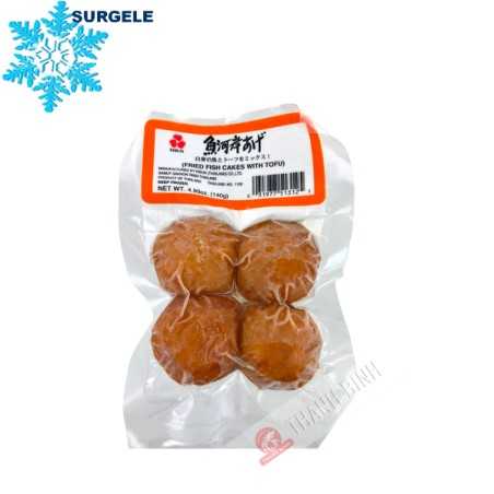 Pâte de poisson frit au tofu Uogashi age KIBUN 140g Thailande