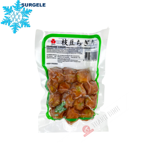 Pâte de poisson frit Chigiriage edamame KIBUN 140g Thailande