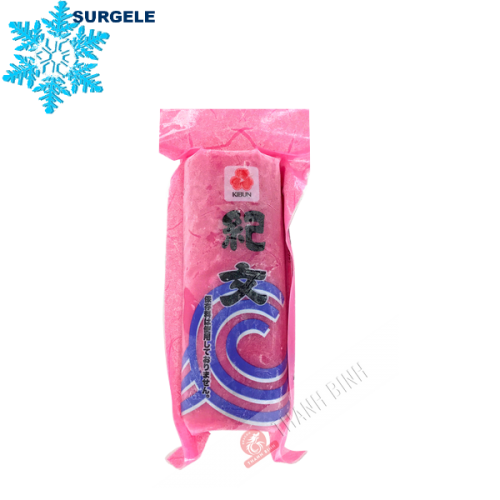 Pâte de poisson à la vapeur Kamaboko rouge KIBUN 150g Thailande