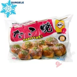 Takoyaki boulettes de poulpe japonaise 500g Thailande - SURGELES