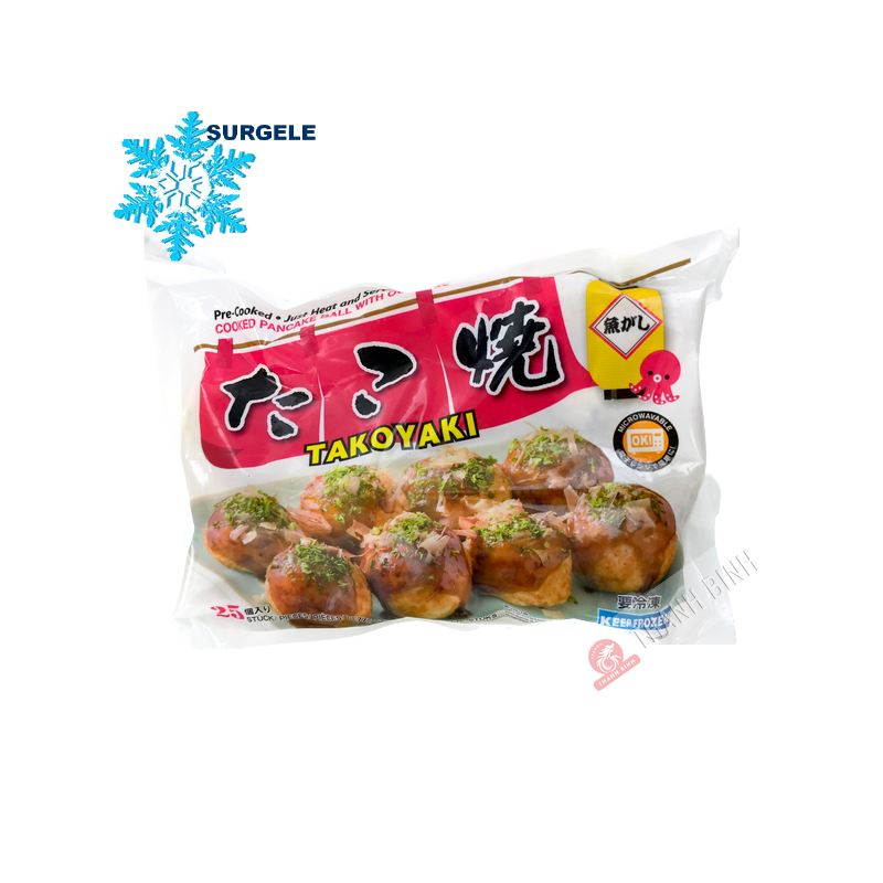 Takoyaki Japanese octopus balls 500g Thailand - FROZEN Takoyaki Japanese octopus balls 500g Thailand - FROZEN