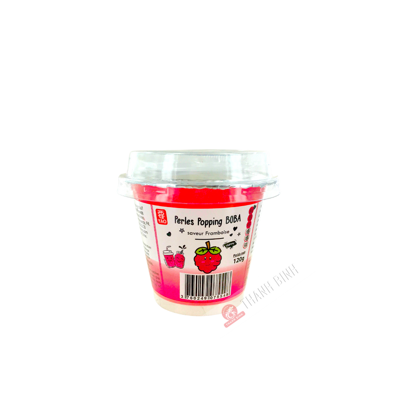 Himbeere BOBA Popping Pearl für Bubble Tea 120g China Himbeere BOBA Popping Pearl für Bubble Tea 120g China