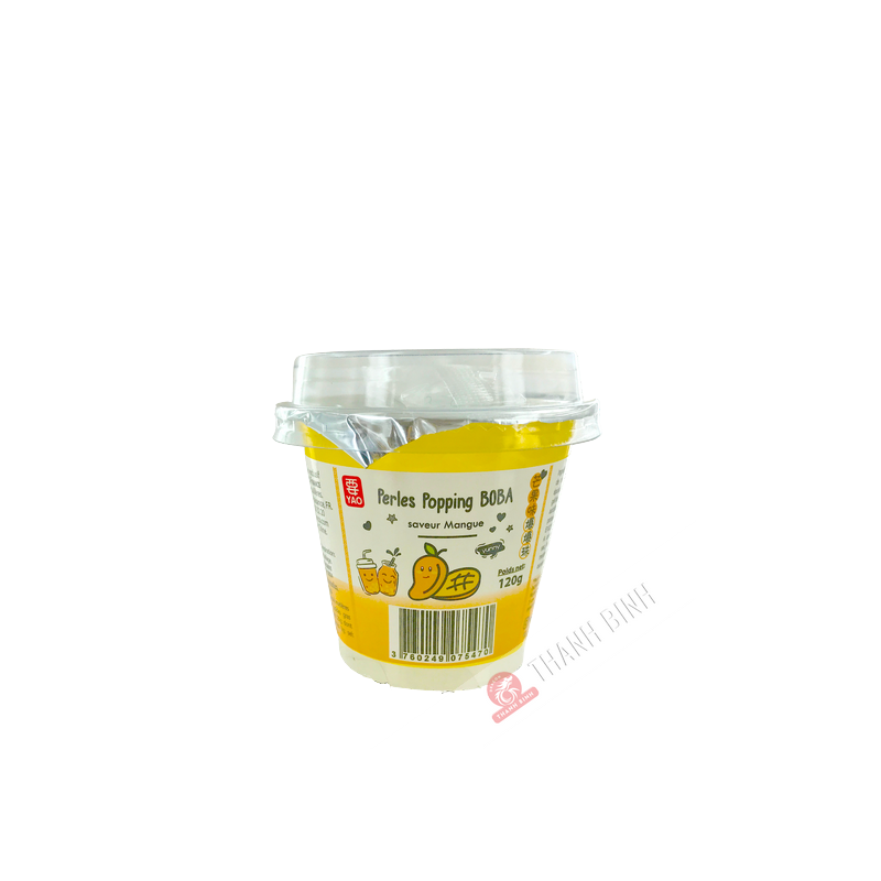 Trà trân châu xoài BOBA 120g Trung Quốc Trà trân châu xoài BOBA 120g Trung Quốc