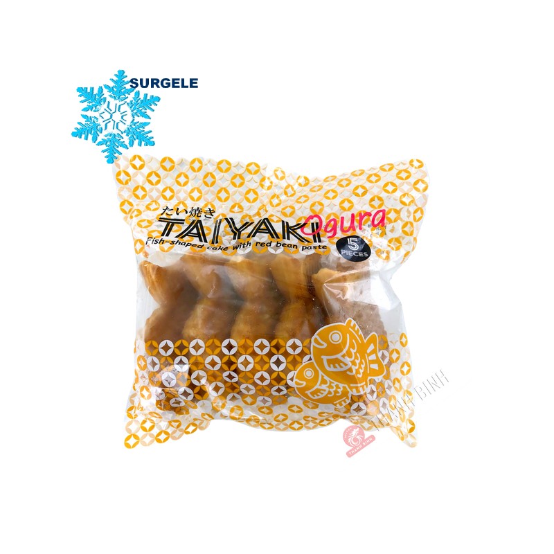 Gâteau japonais Taiyaki Ogura haricot rouge 450g Japon - SURGELES