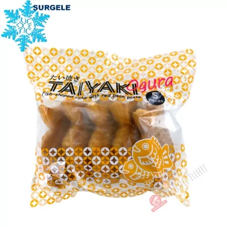 Gâteau japonais Taiyaki Ogura haricot rouge 450g Japon - SURGELES