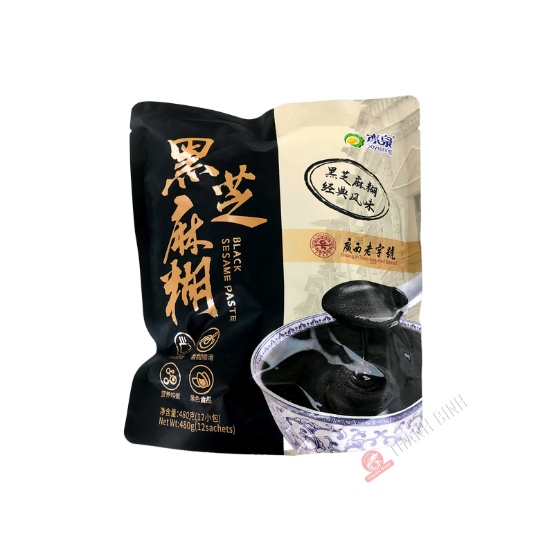 Chuẩn bị món tráng miệng mè đen 480g Trung Quốc