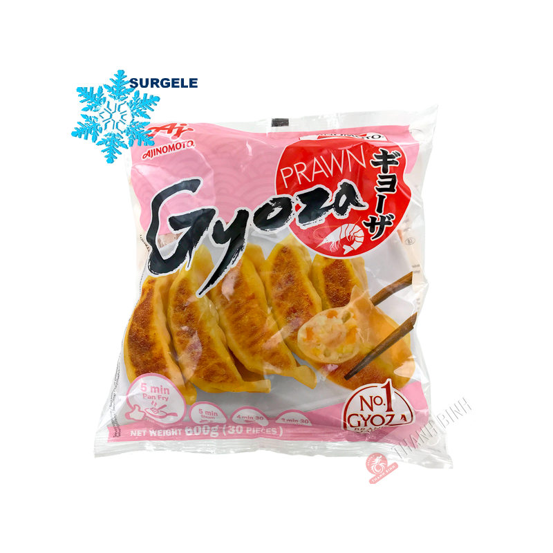 AJINOMOTO gyoza di gamberetti 600g Thailandia - SURGELATO AJINOMOTO gyoza di gamberetti 600g Thailandia - SURGELATO