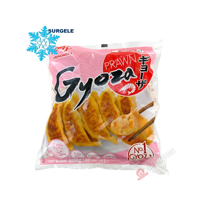 Gyoza crevettes AJINOMOTO 600g Thailande - SURGELES