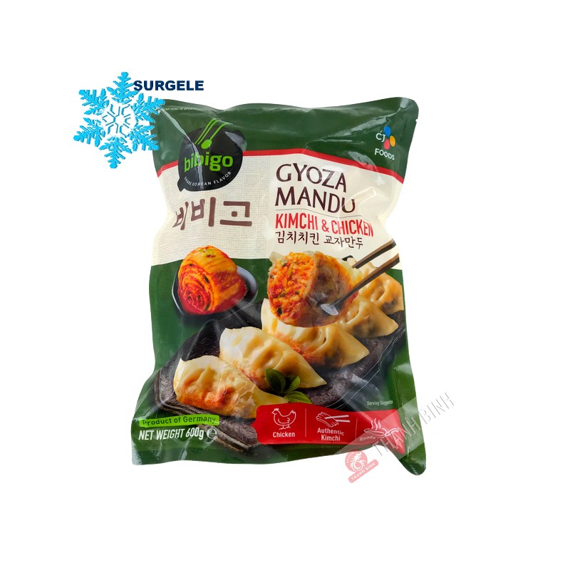 Gyoza Mandu Kim chi et poulet BIBIGO 600g Allemagne - SURGELES