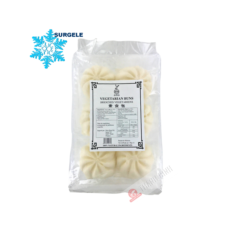 EA GLOBE bollos vegetarianos 6x60g Malasia - SURGELES