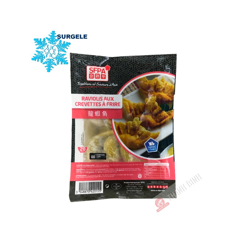 Raviolis aux crevettes à frire 20pcs SFPA 500g France - SURGELES