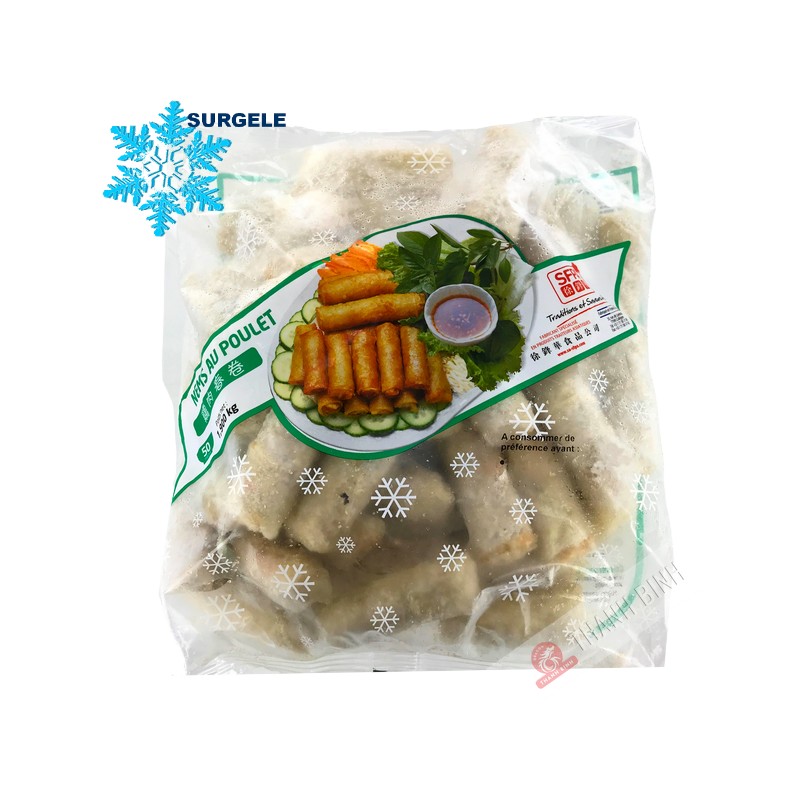 Nems au poulet 50pcs SFPA 1,9kg France - SURGELES