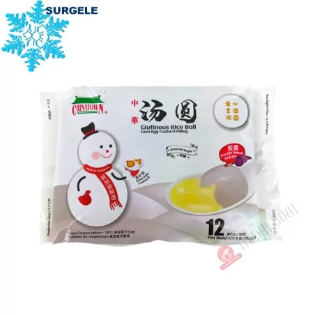 Postre bolas de arroz glutinoso con huevo salado CHINATOWN 190g Singapur - SURGELES