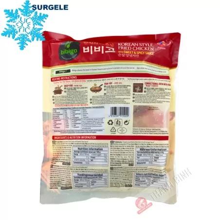 Poulet frit sauce aigre douce épicé BIBIGO 350g Allemagne - SURGELES