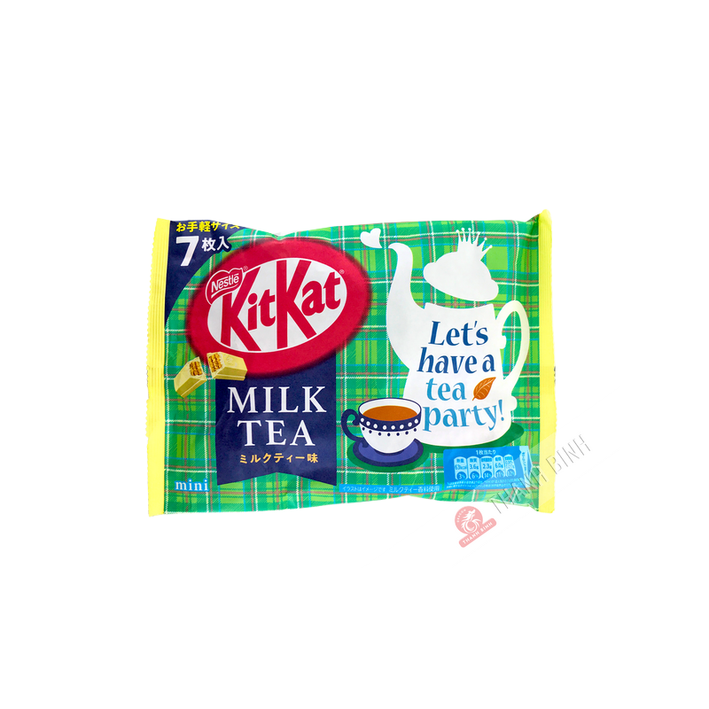 Kitkat mini thé au lait NESTLE 81,2g Japon Kitkat mini thé au lait NESTLE 81,2g Japon