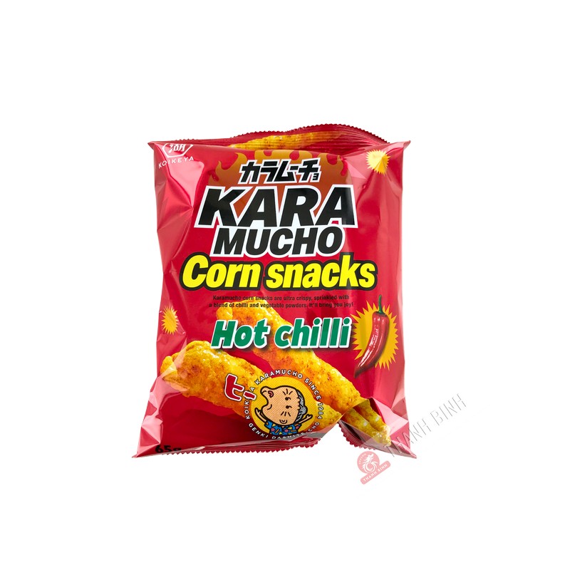 Chips snack maïs très épicé Kara Mucho KOIKEYA 65g Vietnam