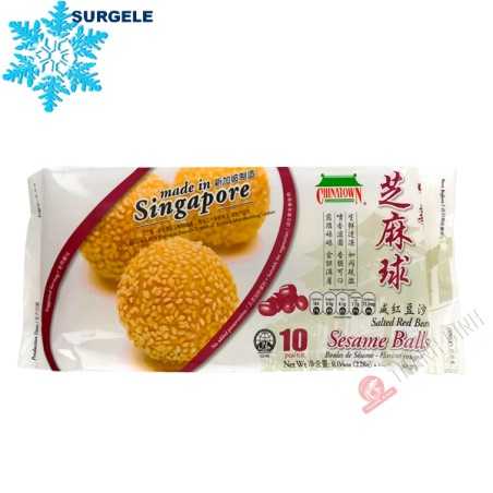 Boules de sésame au haricot rouge CHINATOWN 228g Singapour - SURGELES