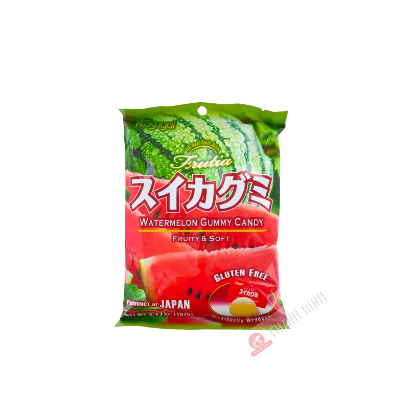 Bonbon gummy pastèque 102g Japon