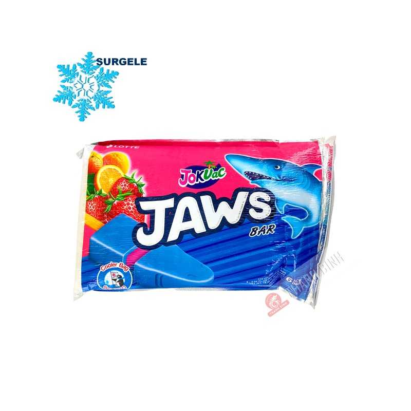 Glace saveur orange fraise JOKVAC LOTTE 6px90ml Corée - SURGELES