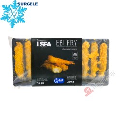 Crevettes décortiquées panné EBI FRY Torpedo 250g Vietnam - SURGELES