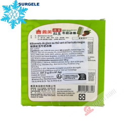 Glace Thé vert & haricot rouge 5 bâton IMEI 437.5g Taiwan - SURGELES