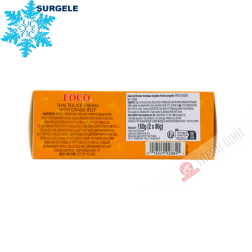 Thai tea ice cream with grass jelly FOCO 160g Thailand - FROZEN