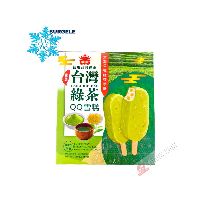 Glace Thé vert 4 bâton IMEI 280g Taiwan - SURGELES