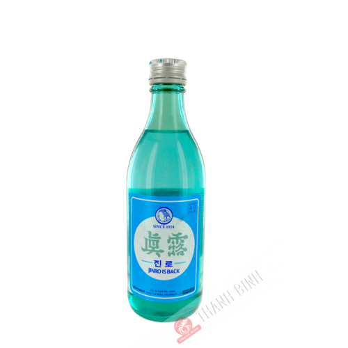 Sake de soju Chamisul clásico JINRO IS BACK 16,5% 350ml Corea