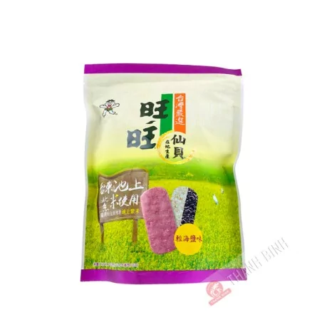Biscuits au riz gluant noir soufflé WANT WANT 78g Taiwan
