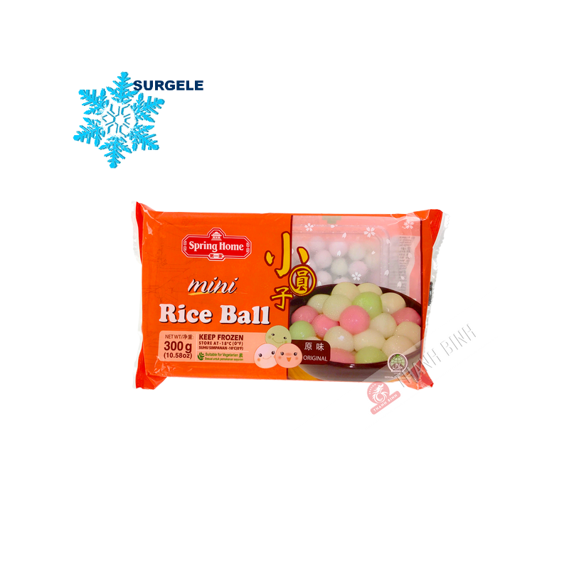 Mini gnocchi dessert con riso appiccicoso natura SPRING HOME 300g Singapore - SURGELES Mini gnocchi dessert con riso appiccicoso natura SPRING HOME 300g Singapore - SURGELES