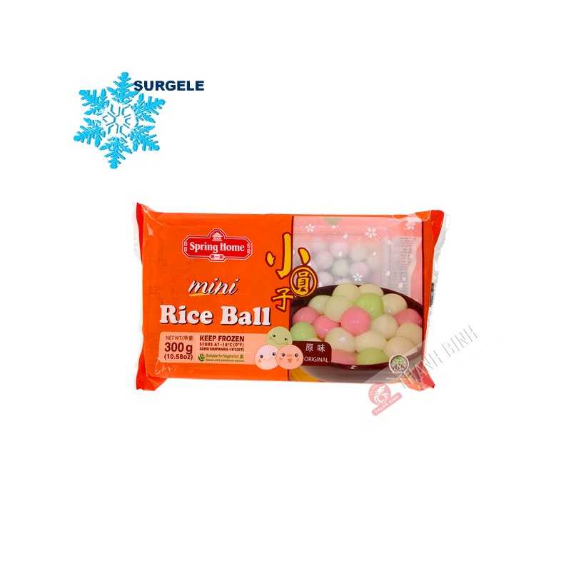 Dessert riz gluant mini boulette nature SPRING HOME 300g Singapour - SURGELES
