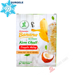 Glace à la banane 3 BAMBOU 360g Vietnam - SURGELES