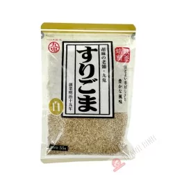 Sésame blanc grillé pilé KUKI 55g Japon