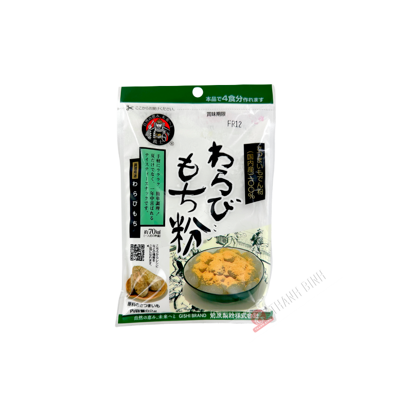 Fécule patate douce GISHI 82g Japon Fécule patate douce GISHI 82g Japon