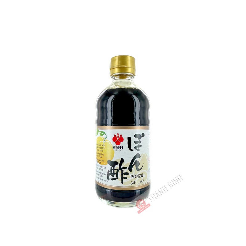 Sauce soja ponzu citronnée au yuzu MORITA 340ml Japon