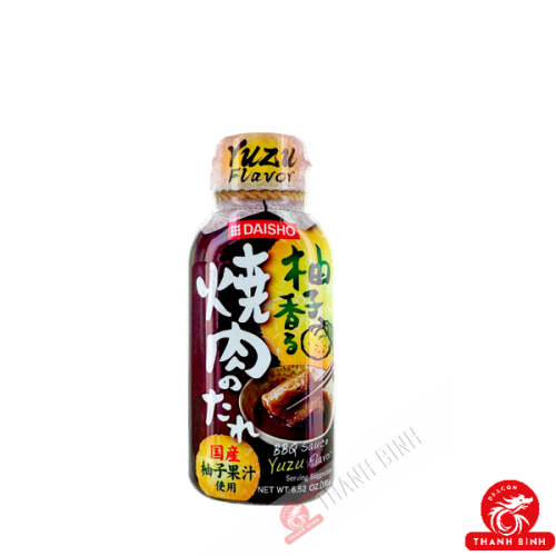 DAISHO yuzu flavored barbecue sauce 185g Japan