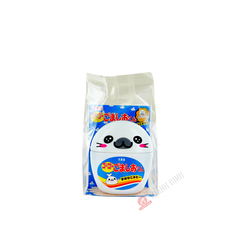 MARUMIYA gesalzener gerösteter schwarzer Sesam 25g Japan MARUMIYA gesalzener gerösteter schwarzer Sesam 25g Japan