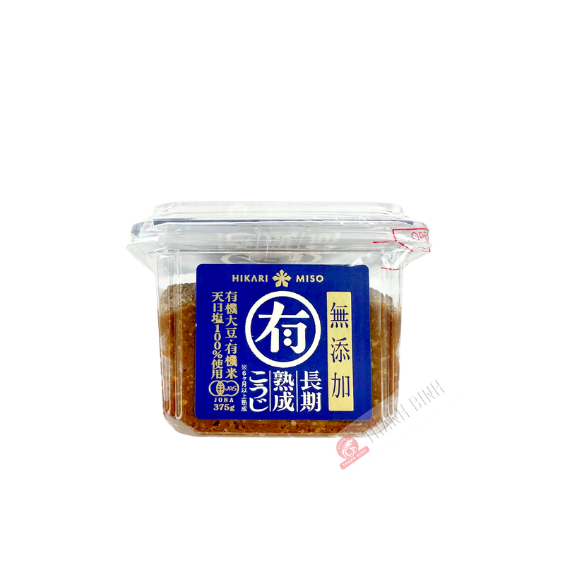 Organic miso paste H IKARI 375g Japan Organic miso paste H IKARI 375g Japan