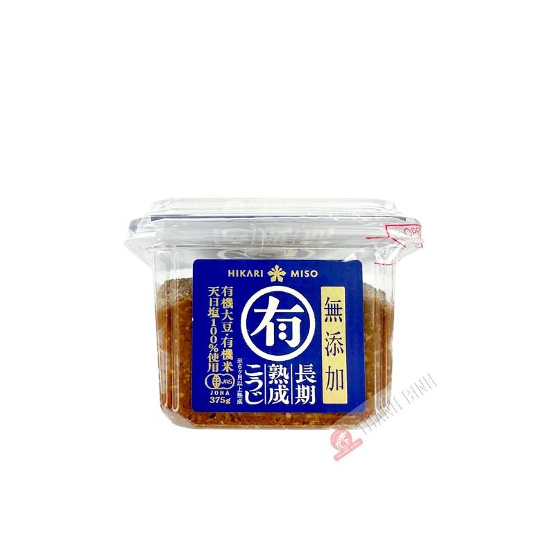 Pâte miso organic HIKARI 375g Japon