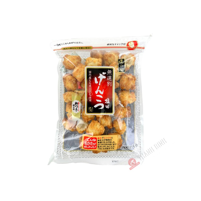 Cracker de riz Musenbetsu genkotsu shioaji MARUHIKO 200g Japon