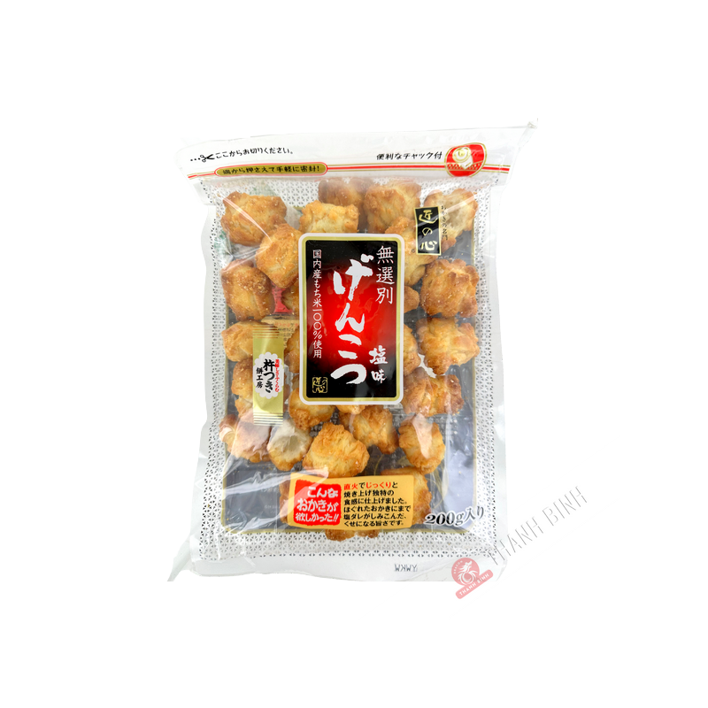 Rice cracker Musenbetsu genkotsu shioaji MARUHIKO 200g Japan Rice cracker Musenbetsu genkotsu shioaji MARUHIKO 200g Japan