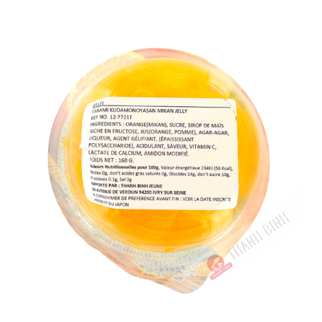 Gelatina di mandarino mikan TARAMI 160g Giappone