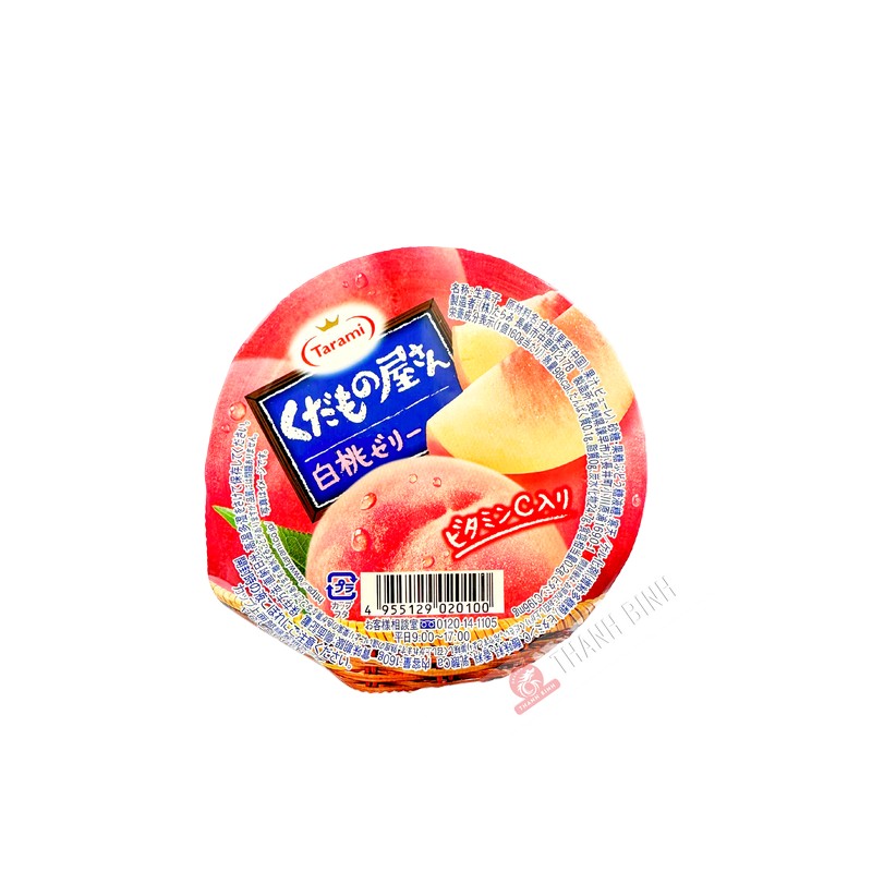 Gelée pêche blanche TARAMI 160g Japon