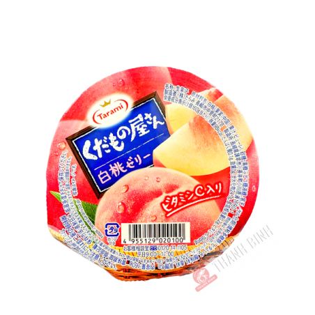Gelée pêche blanche TARAMI 160g Japon
