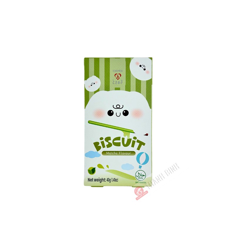 Biscuit stick matcha TOKIMEKI 40g Chine
