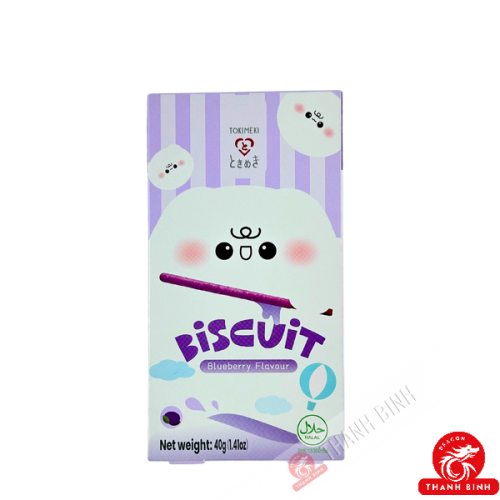 Biscuit stick myrtille TOKIMEKI 40g Chine