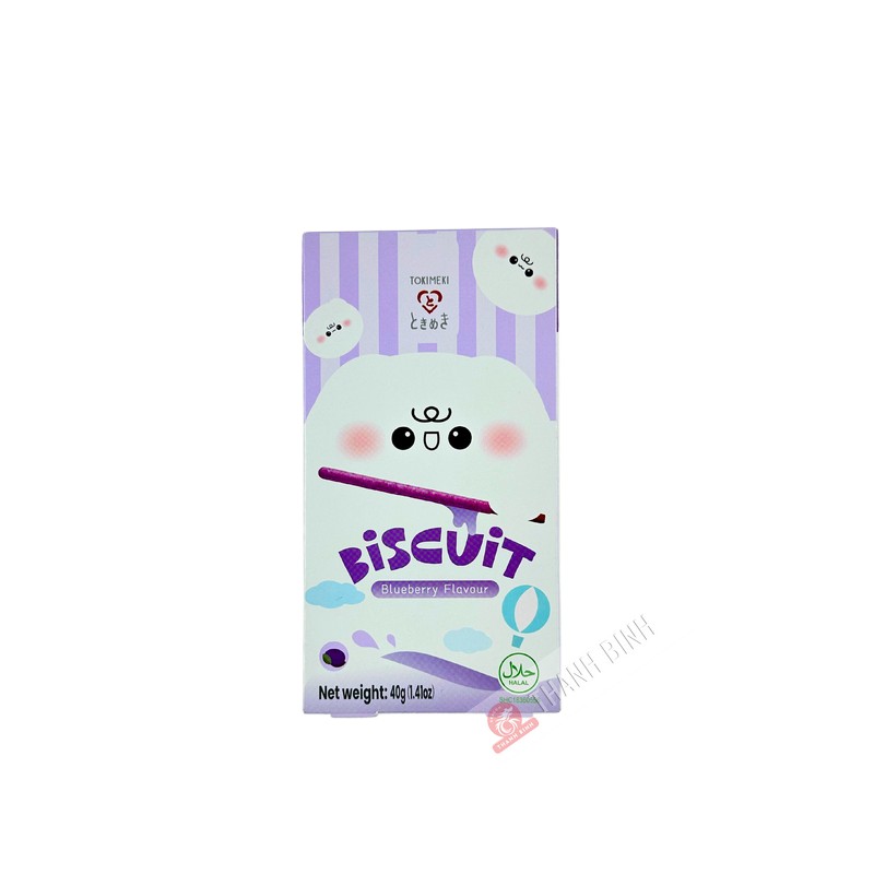 Biscuit stick myrtille TOKIMEKI 40g Chine